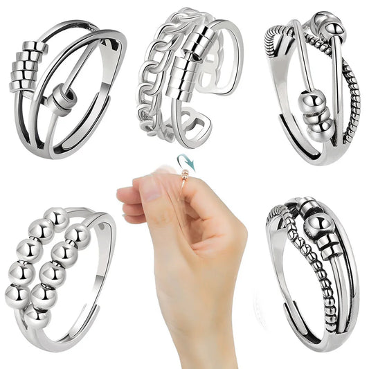DeskCalm Series: Focus Spinner Ring (Grounding, Anti-Stress)