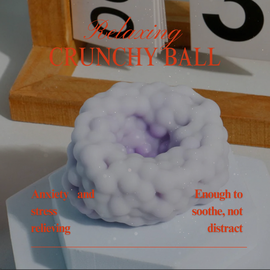 DeskCalm Series: Crunchy Calm Ball (Reduce Anxiety, Improve Focus)